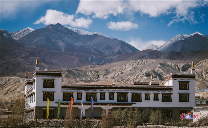 Cung điện thuộc sở hữu của một người con vua ở Lo Manthang, kinh đô cổ của vương quốc Lo xưa.