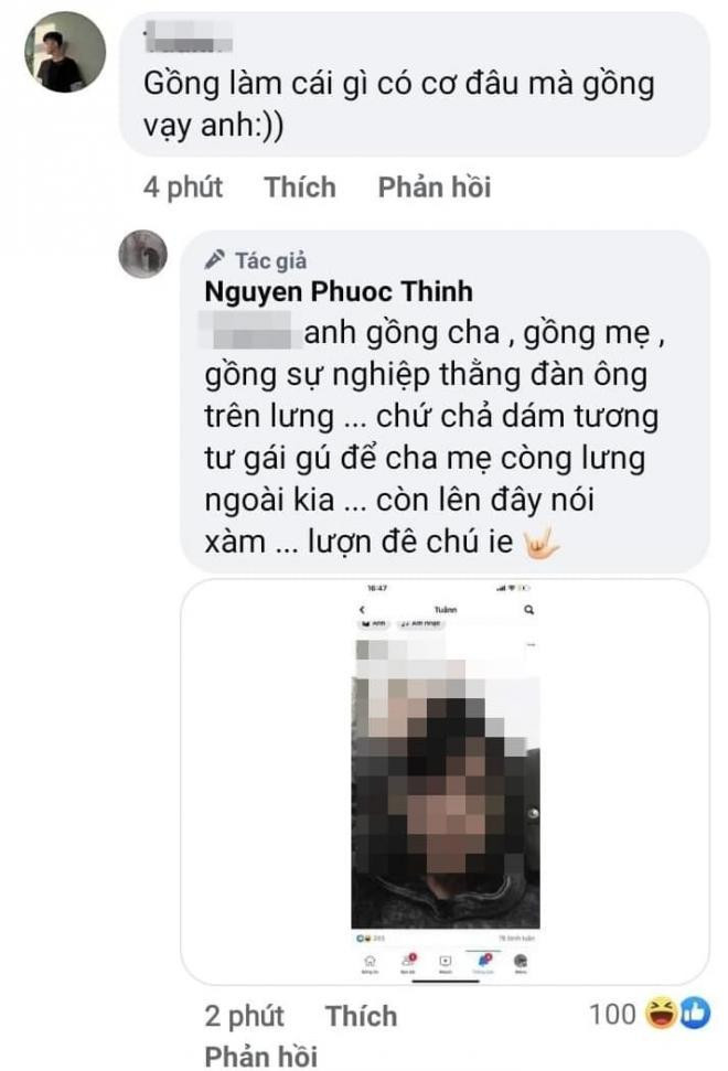 Dưới bình luận, ca sĩ Noo Phước Thịnh nhận được nhiều lời khen ngợi của người hâm mộ. Tuy nhiên, có một anti-fan lại "cà khịa": "Gồng làm cái gì, có cơ đâu mà gồng vậy anh".