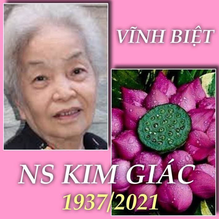 Đạo diễn Thanh Hiệp chia sẻ thông tin nghệ sĩ cải lương Kim Giác qua đời ngày 31/1, hưởng thọ 84 tuổi. Nhiều nghệ sĩ như NSƯT Hoài Linh, diễn viên Hồng Trang, đạo diễn Hoa Hạ, Phương Điền,.. bày tỏ lòng tiếc thương trước sự ra đi của cô đào chuyên vai phụ sân khấu cải lương phía Nam.