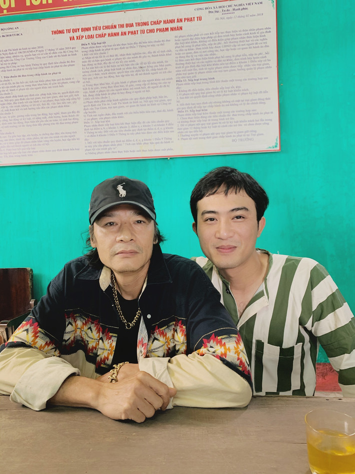 Diễn viên Doãn Quốc Đam vào vai Võ Hoài Nam hồi trẻ với quá khứ tù tội.