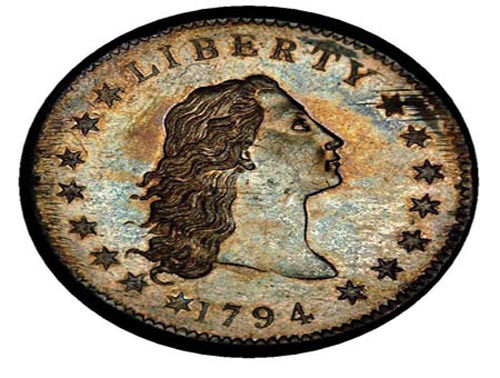 4. Silver Dollar 1794 - 7,85 triệu USD: Silver Dollar chính là đồng bạc đầu tiên do Sở đúc tiền Mỹ làm ra. Đồng tiền siêu quý hiếm này hiện thuộc về sở hữu của một nhà sưu tập cá nhân.