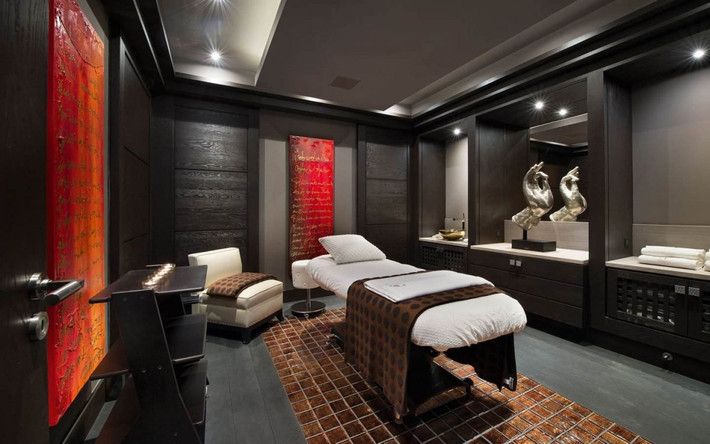 Phòng massage, spa dành cho chủ nhân của biệt thự.
