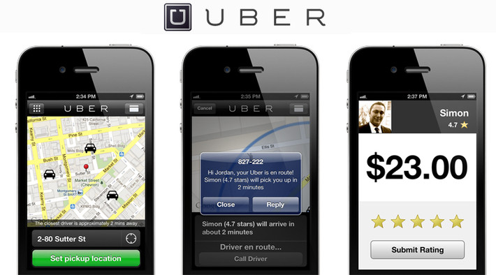 Tại Ấn Độ, Uber phủ sóng tại 11 thành phố, gồm Mumbai, Kolkata, Delhi và Bangalore.
