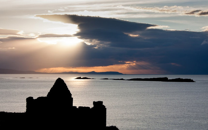 Lâu đài Dunluce, Bắc Ireland.