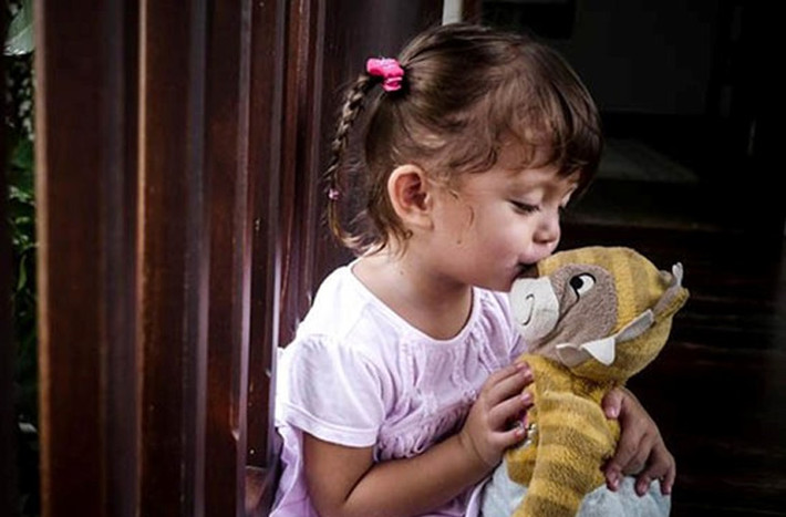 Một cô nhóc rất nữ tính và một cậu nhóc nghịch ngợm là gia tài lớn nhất của "cô Bống".
