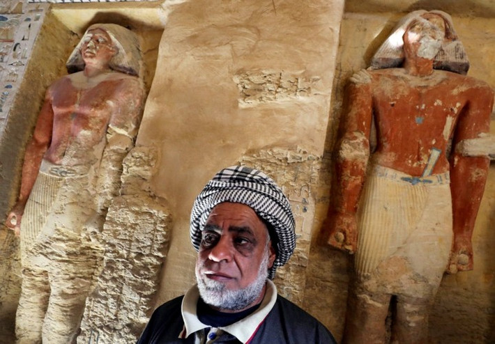 ##sc### Saqqara là một phần trong khu vực khảo cổ rộng lớn - nơi mà các nhà khảo cổ học phát hiện ra những tác phẩm nghệ thuật và các công trình kiến trúc, tiết lộ về cuộc sống thường ngày của người Ai Cập xưa.