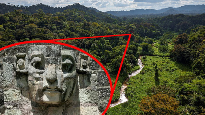 4. Nghĩa địa của Thần Khỉ: Nằm ở Honduras là một thành phố bị lãng quên bên dưới cánh rừng già rậm rạp. Khi sử dụng máy bay điều khiển từ xa để khám phá khu rừng, họ còn tìm thấy một cánh cổng lớn có thể dẫn tới di tích cổ nằm dưới lòng đất, được gọi là nghĩa địa của Thần Khỉ. Tuy nhiên để có thể tới được đó, các nhà khảo cổ sẽ buộc phải dùng trực thăng để thả xuống đúng miệng cổng bởi địa hình ở đây rất nguy hiểm và khó tiếp cận được.