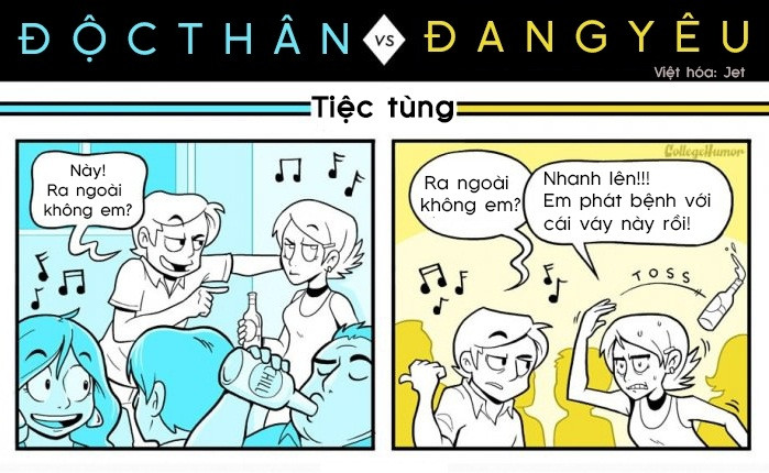 Và người ta vẫn thường nói rằng "lúc mới yêu thật vui biết bao nhiêu...", chính là vì khi đã quen nhau rồi, thì có những hành động/thái độ của đối phương lại hoàn toàn khác với lúc ban đầu thời còn cưa cẩm...