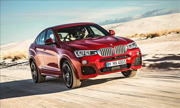 2015 BMW X4. X4 thuộc dòng xe Sport Activity Coupe (xe coupe linh hoạt thể thao), là bản X6 được rút gọn. Kiểu dáng của concept X4 chịu nhiều ảnh hưởng từ thiết kế của mẫu X6 ra mắt cách đây 4 năm. Cả hai có chung những đường nét và kích thước cơ bản với đầu xe dốc, vè bánh xe lớn, hông xe cao, khung kính sau thấp và đuôi xe gần như thẳng đứng.