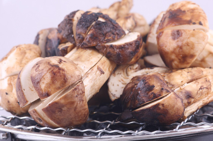 Nấm nướng.