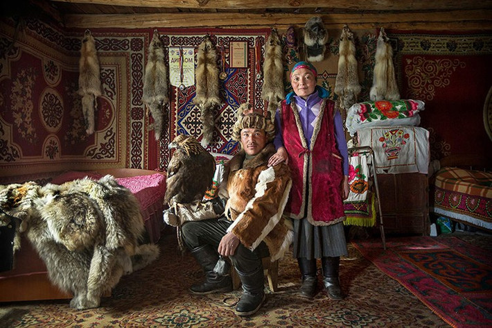 Người Kazakhstan xuất hiện trên lãnh thổ Mông Cổ hiện đại cách đây không lâu, vào giữa thế kỷ 19. Ảnh: Getty Images.