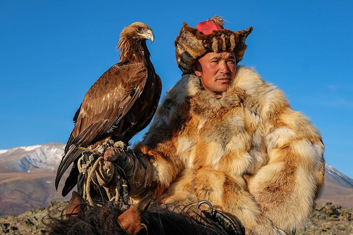 Ngày nay, nhiều người Kazakhstan sống ở Mông Cổ vẫn có lối sống du mục. Ảnh: Getty Images.