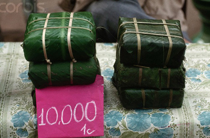 Khi đó, giá mỗi chiếc bánh chưng chỉ là 10.000 đồng.