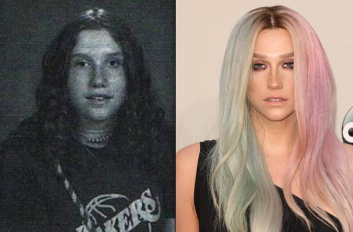 Ke$ha ngày xưa so với bây giờ đúng là một trời một vực.