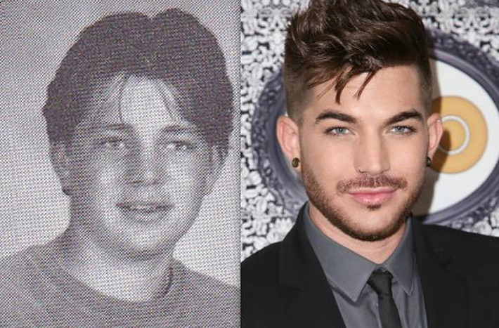 Nhờ biết cách chăm chút từ mái tóc, chòm râu mà hình ảnh nam ca sĩ Adam Lambert mới điển trai được thế này.