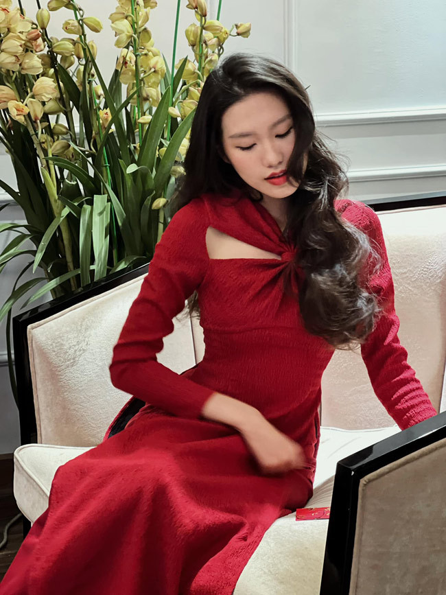 Dung nhan mặn mà, quyến rũ của "nàng thơ Hà Nội" khiến nhiều người đắm say.