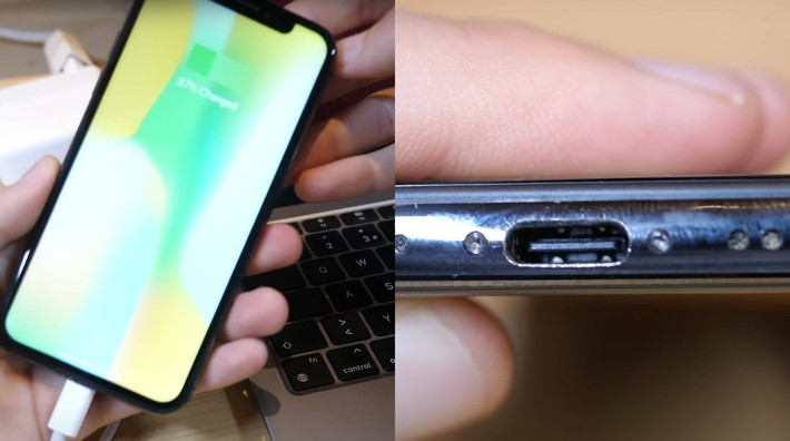 Theo XDA, quá trình "độ" thành phần cho iPhone 13 Pro Max của Changshun tốn khá nhiều thời gian và phức tạp. Tuy nhiên, đây không phải lần đầu iPhone được các kỹ sư chỉnh sửa. Trước đó, một YouTuber tại Thụy Sĩ đã thay cổng Lightning sang USB-C cho iPhone X. Thiết bị này được bán trên eBay với giá hơn 80.000 USD. Ảnh: AppleInsider.