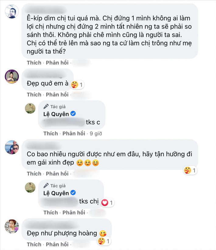 Ai khen Lệ Quyên sẽ thả tim nhiệt tình còn ai "buông lời cay đắng" thì chắc suất "bay màu trong vòng một nốt nhạc".