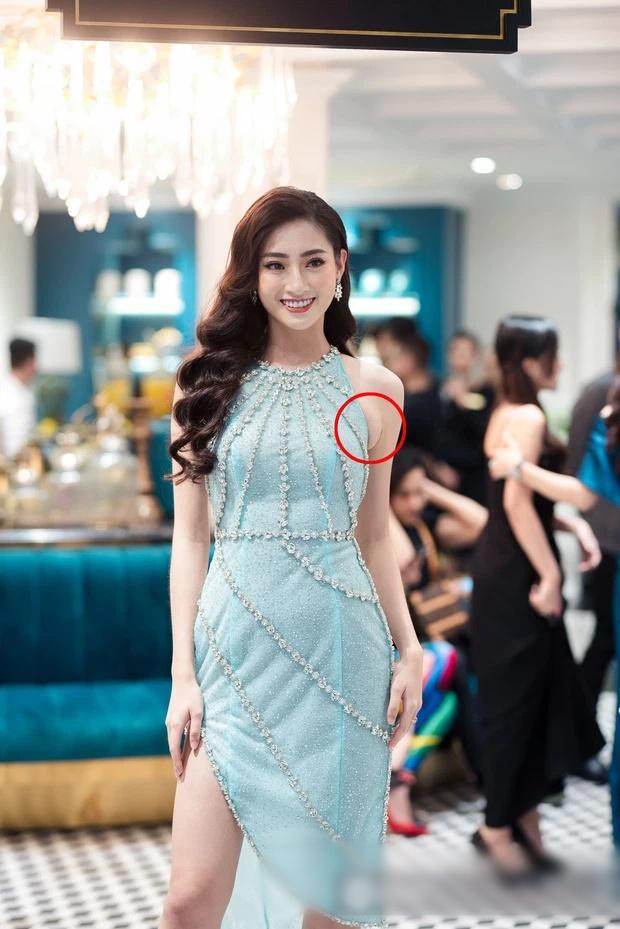 Lương Thùy Linh chung số phận lộ lằn mỡ kém duyên.
