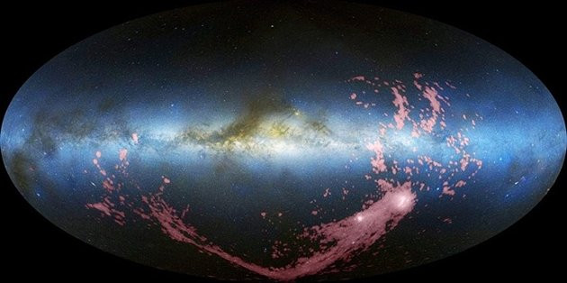 Bức ảnh dòng Magellan chụp qua kính viễn vọng không gian Hubble do NASA cung cấp