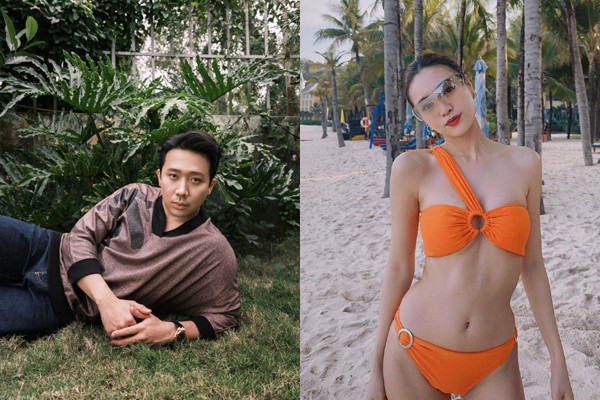 Ninh Dương Lan Ngọc diện bikini cam, Trấn Thành suy tưTrên trang cá nhân, trong khi Trấn Thành đăng bức ảnh rất suy tư thì diễn viên Ninh Dương Lan Ngọc lại tung tăng diện bikini cam trên biển.