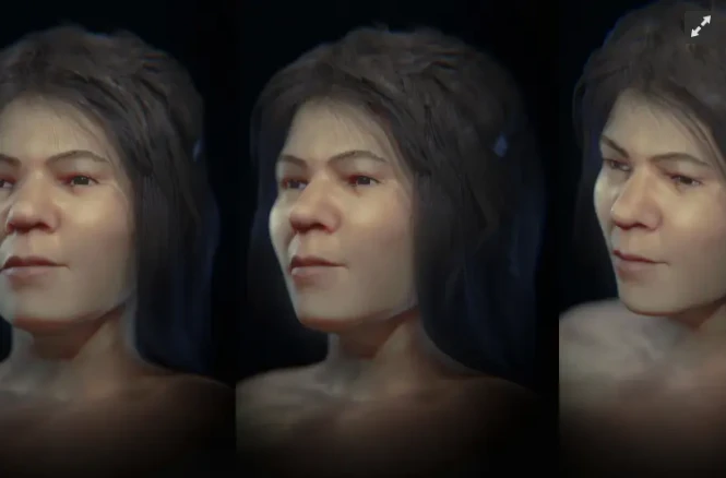 Tái tạo khuôn mặt thiếu nữ thời Đồ Đá, ngỡ ngàng nhan sắc thật