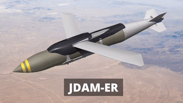 Một số nguồn tin còn cho biết, JDAM-ER thậm chí còn bay xa hơn mức 72 km, nếu phi công khéo léo trong việc tận dụng tốc độ và độ cao của máy bay khi tấn công