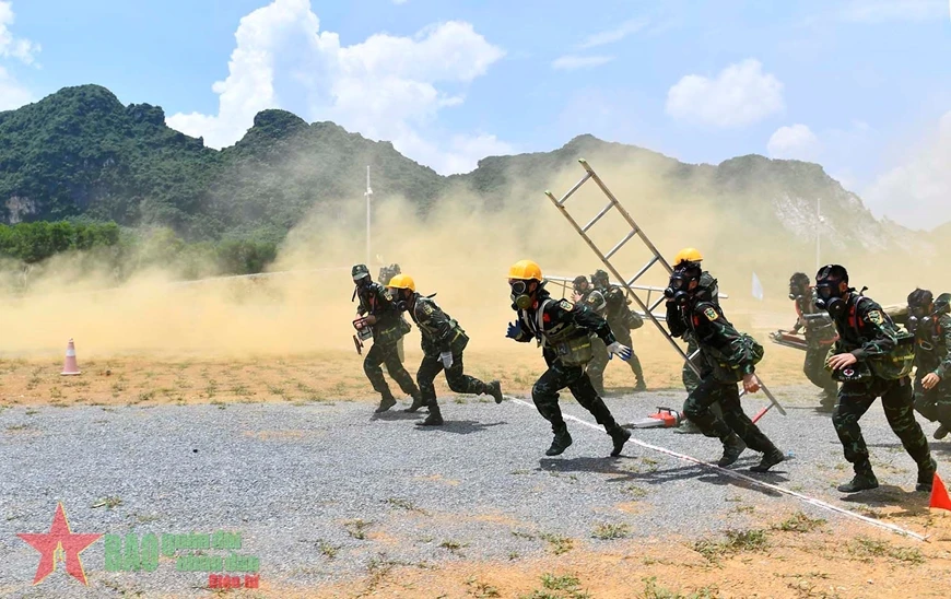 Khoảnh khắc ấn tượng trong ngày khai mạc Army Games 2021 tại Việt Nam
