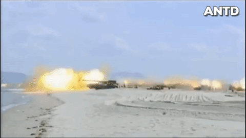 Tờ Tongil Sinbo của Triều Tiên tuần trước lên án cuộc tập trận Mỹ-Hàn, cho rằng đây là động thái "chuẩn bị cho chiến tranh" và đi ngược lại nỗ lực xây dựng hòa bình trong khu vực.