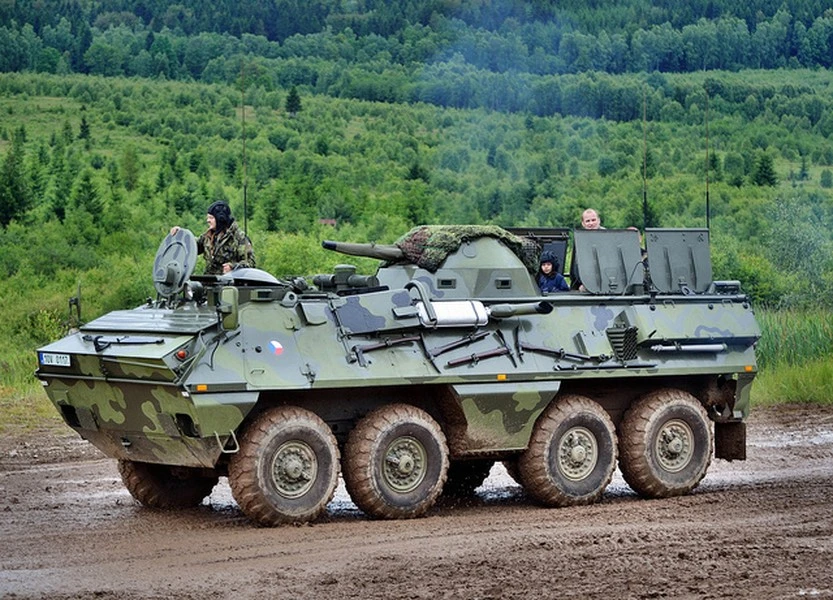 Thiết giáp OT-64 SKOT 'hàng hiếm' được phát hiện trong Quân đội Ukraine
