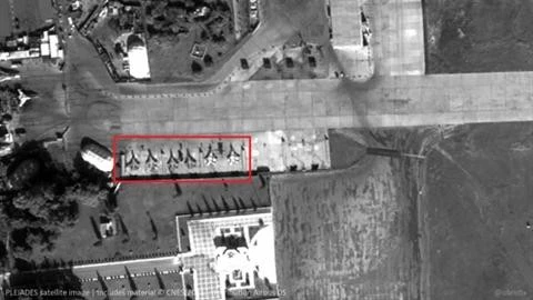 Máy bay tác chiến đặc biệt của Nga được phát hiện tại Syria