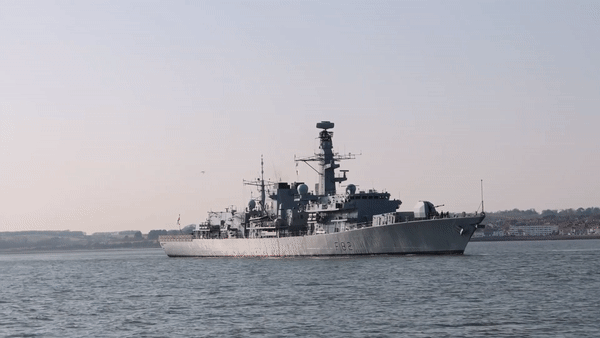 Chiến hạm HMS Somerset thuộc lớp Type -23 đi vào hoạt động năm 1996.