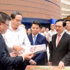 Chủ tịch Quốc hội Trần Thanh Mẫn thăm gian trưng bày Hội báo toàn quốc 2026