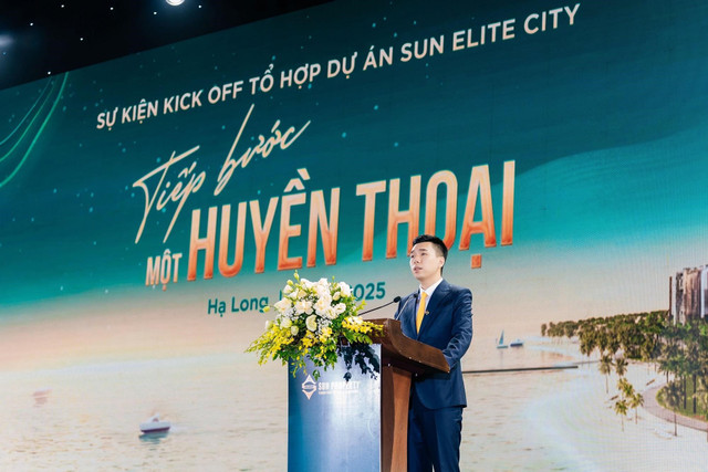Đại diện Sun Property – thành viên Sun Group chia sẻ tại sự kiện. 2.jpg