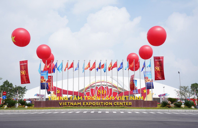Trung tâm Triển lãm Việt Nam có tổng diện tích triển lãm trong nhà và ngoài trời lên tới 330.000m2 4.jpg