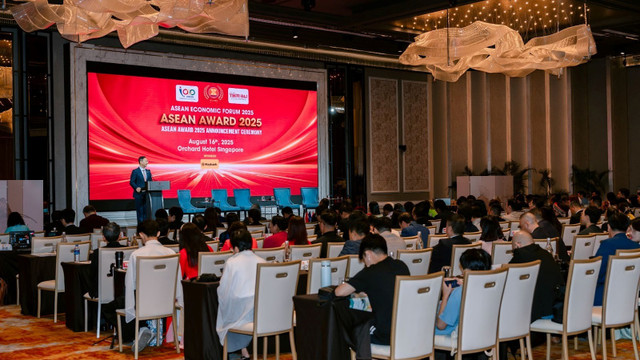 Diễn đàn Kinh tế ASEAN quy tụ hàng loạt doanh nghiệp hàng đầu Việt Nam và Singapore. Ảnh: Meey Group 2.jpg