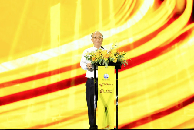Ông Nguyễn Tất Thắng, Chủ tịch HĐQT Tập đoàn T&T Group phát biểu tại sự kiện. z3.jpg
