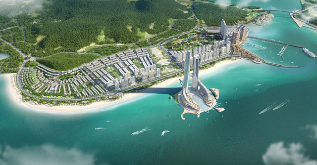 Quần thể đô thị Sun Elite City phát triển đa dạng loại hình dịch vụ du lịch, bất động sản. (Ảnh: Sun Property) s1.jpg