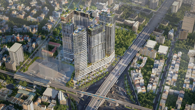 Sun Feliza Suites sở hữu vị trí “tứ phương hội tụ”, thuận tiện cho mọi di chuyển (Ảnh: Sun Property). s4.jpg