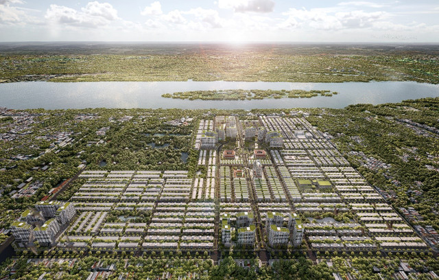 KITA Airport City sở hữu vị trí chiến lược tại cửa ngõ giao thương huyết mạch của toàn vùng ĐBSCL, quy mô 154ha. k2.jpg