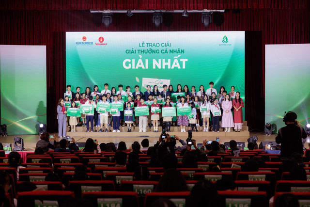 Cuộc thi Gửi tương lai xanh 2050 mùa 2 trở lại với 3 định hướng nội dung chính về Giáo dục xanh – Năng lượng xanh – Lối sống xanh. Ảnh: QVTLX. anh-1.jpg