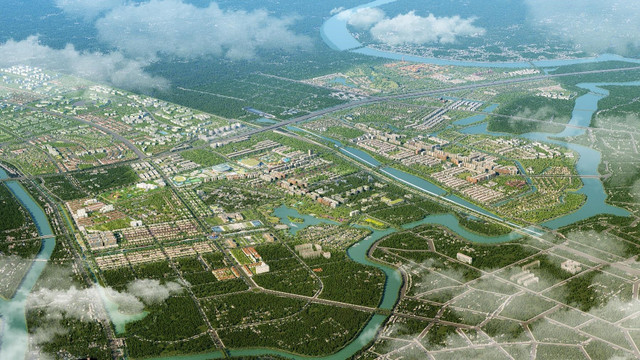 Sun Mega City là mảnh ghép chiến lược trong quy hoạch Vùng thủ đô mở rộng. (Ảnh: Sun Property) s4.jpg