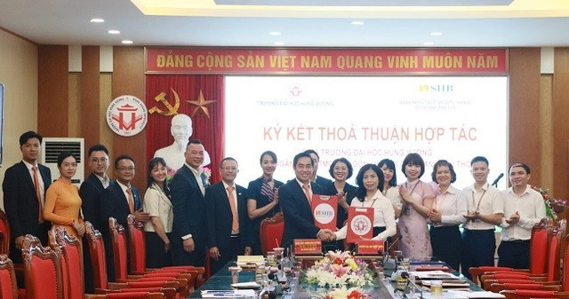 SHB Chi nhánh Phú Thọ ký kết hợp tác với Trường Đại học Hùng Vương 1.jpg