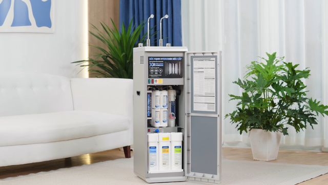 HyperS sử dụng điện cực titan phủ platinum tạo nước hydrogen ion kiềm, hỗ trợ cải thiện sức khỏe. Thiết bị còn cung cấp các chế độ nước tinh khiết đáp ứng nhu cầu sử dụng hàng ngày HyperS sử dụng điện cực titan phủ platinum tạo nước hydrogen ion kiềm, hỗ trợ cải thiện sức khỏe. Thiết bị còn cung cấp các chế độ nước tinh khiết đáp ứng nhu cầu sử dụng hàng ngày