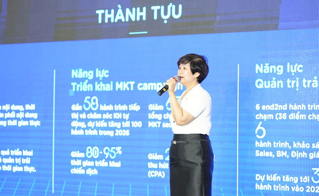 Bà Đinh Thị Tố Uyên – Phó Chủ tịch thường trực Ủy ban Chiến lược MSB chia sẻ về dự án (Ảnh: MSB) m3.png