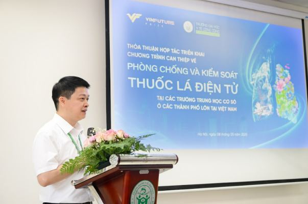GS.TS. Hoàng Văn Minh, Hiệu trưởng Trường Đại học Y tế Công cộng bày tỏ kỳ vọng về những tác động tích cực mà dự án sẽ mang lại v22.png
