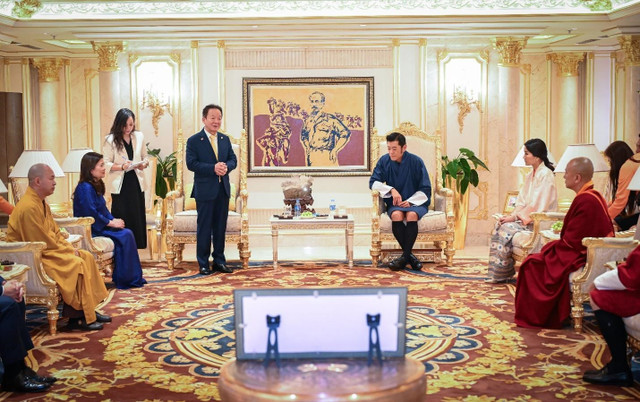 Nhà sáng lập, Chủ tịch Điều hành T&T Group Đỗ Quang Hiển bày tỏ mong muốn hợp tác với Bhutan. 2.jpg