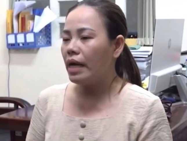 Bị can Nguyễn Thị Hồng Bích. Bị can Nguyễn Thị Hồng Bích.