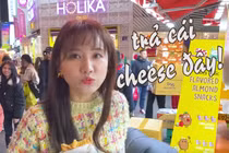 Trấn Thành - Hari Won quyết tranh nhau đồ ăn giữa đường phố Hàn Quốc