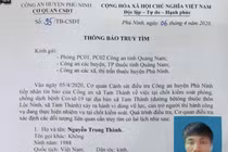 Truy tìm thanh niên hành hung cán bộ chốt kiểm dịch COVID-19